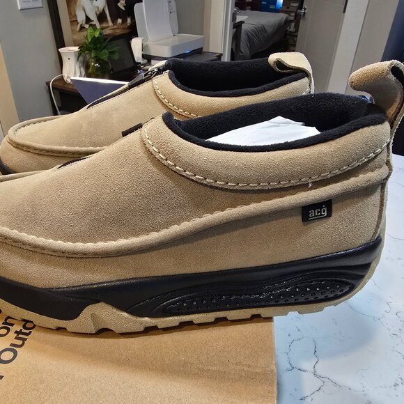 Nike ACG IZY Shoes Khaki Black Limestone FV4317-200 Men's SIZE 13 NEW - Picture 1 of 14
